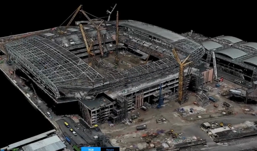 seguimiento de obra con drones